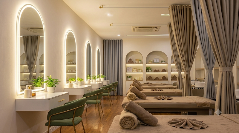 THE VIET SPA｜Gội Đầu Dưỡng Sinh・Massage｜越式養生洗頭・按摩｜헤드스파 ・ 릴랙싱 마사지